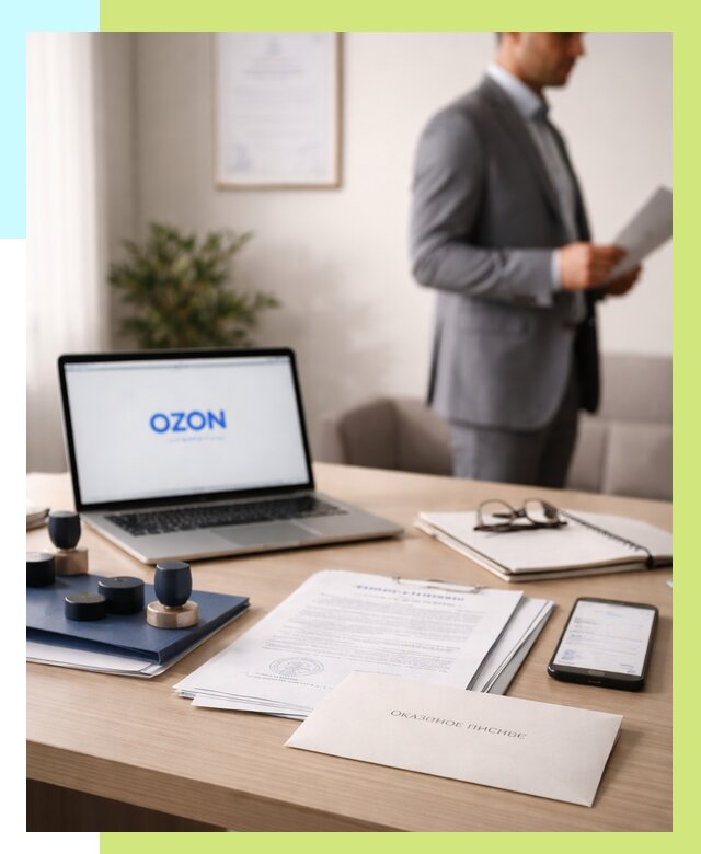 Отказное письмо для Ozon в Мегионе от 3649 р. | Сертэкс